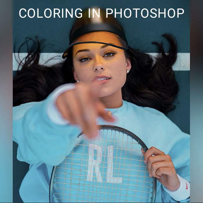 Coloring in Photoshop - آموزش اصلاح رنگ در فتوشاپ - photoshop color correction - coloring in photoshop