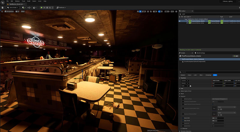 unreal Engine lighting 16
